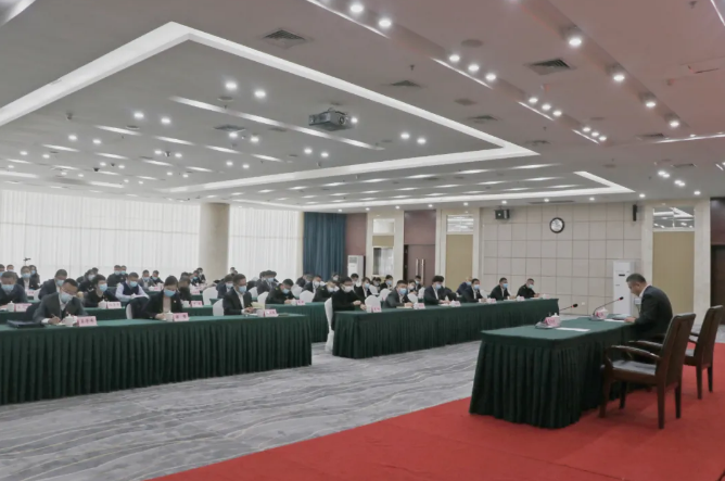 永利23411、温泉集团举办贯彻落实市第十三次党代会精神宣讲报告会